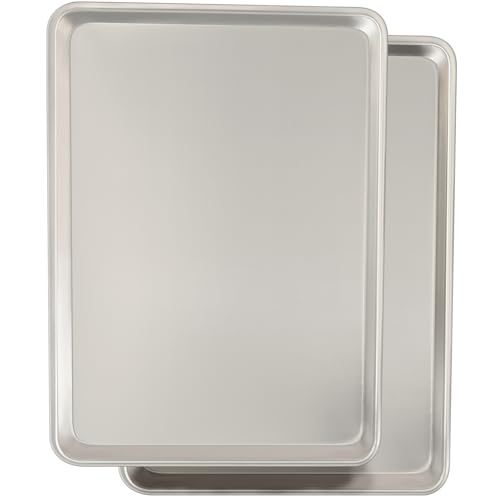 Commercial Quality Baking Sheet Pan Set, (2 Pack, 18X13In)