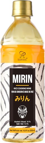 Mirin, Japanese Cooking Wine, 16.9 fl oz (Pack of 1)