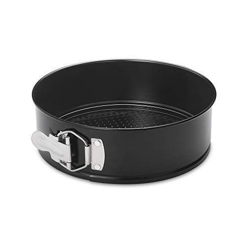8 Inch Non-stick Springform Pan with Removable Bottom - Leakproof Cheesecake Pan