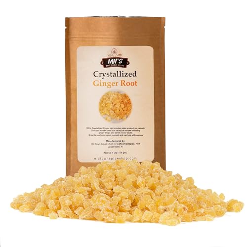 Crystallized Ginger Pieces (4oz)