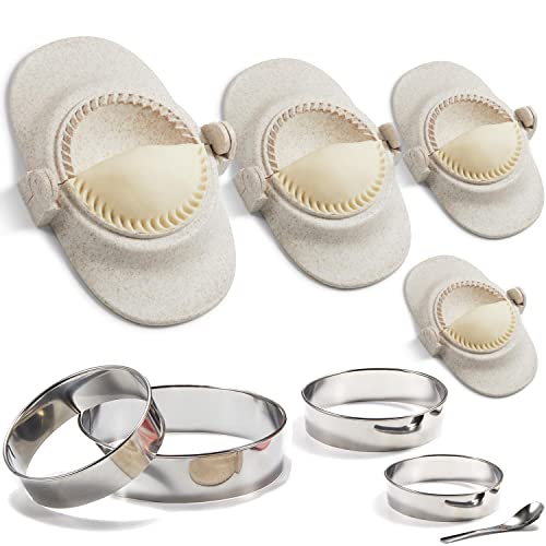 Empanada Maker Press, 4 Sizes (6"/4"/3"/2.6")