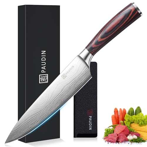 Chef Knife, 8 Inch High Carbon Stainless Steel