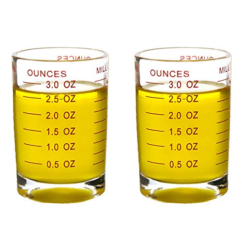 Shot Glass Measuring Cup 3 Ounce