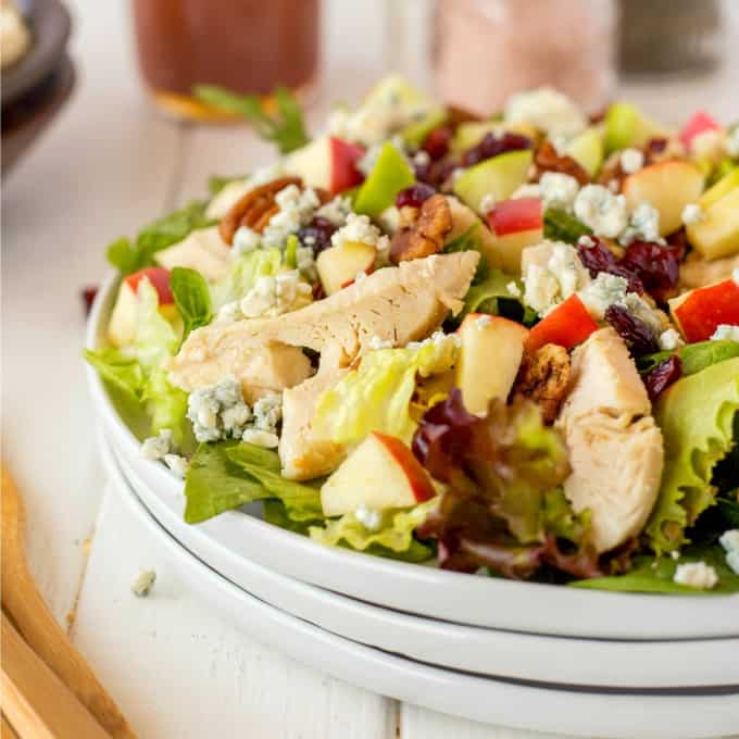Copycat Wendy's Apple Pecan Chicken Salad 